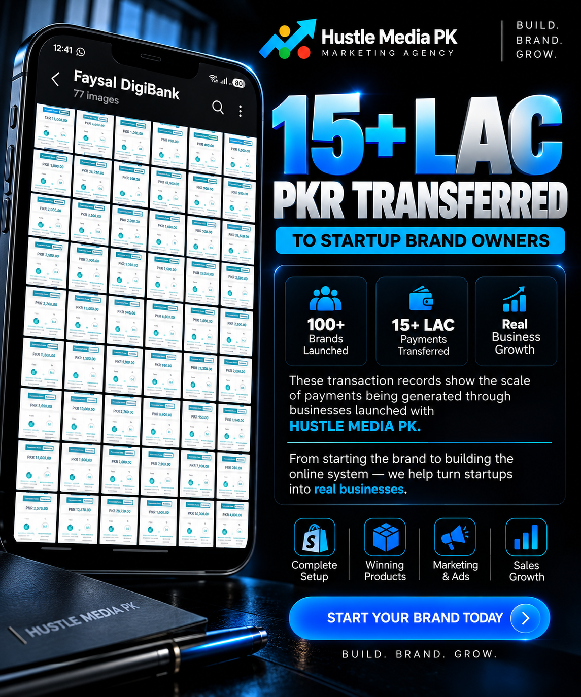15K BRAND STARTUP PKG