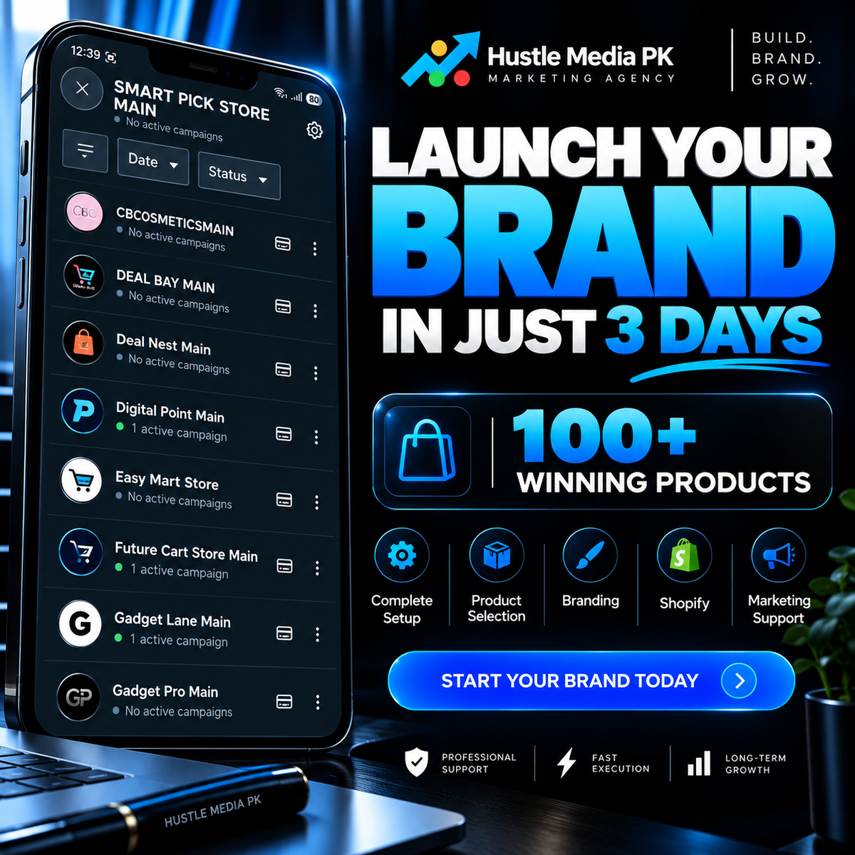15K BRAND STARTUP PKG